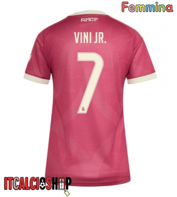 Real Madrid Vinicius Junior #7 Terza Maglia Femmina 2026-27 Manica Corta